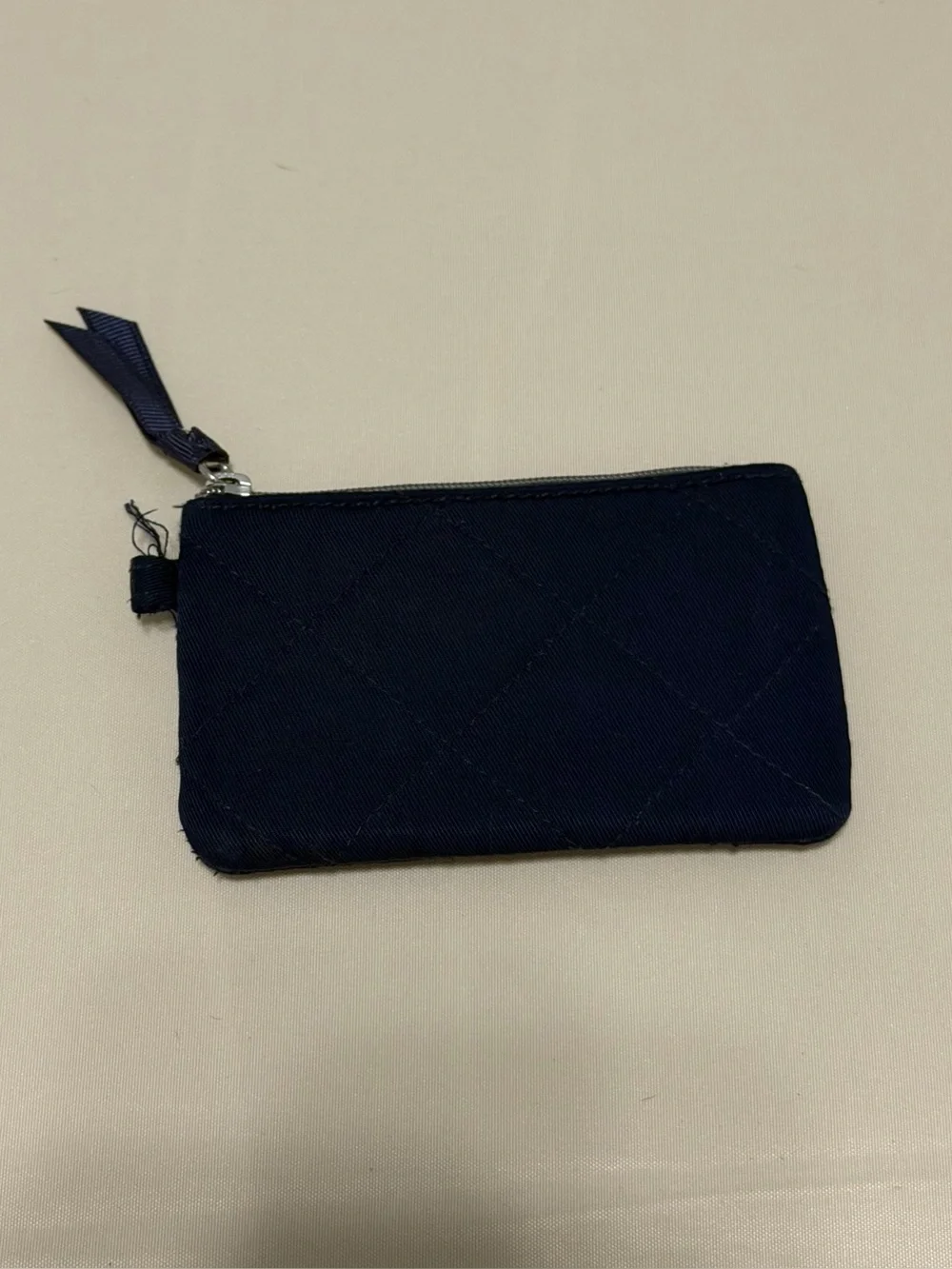Vera Bradley Navy Floral ID Card Holder